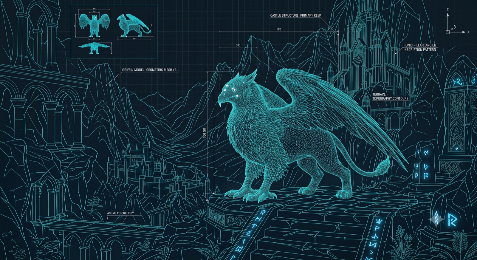 3D digital twin environment