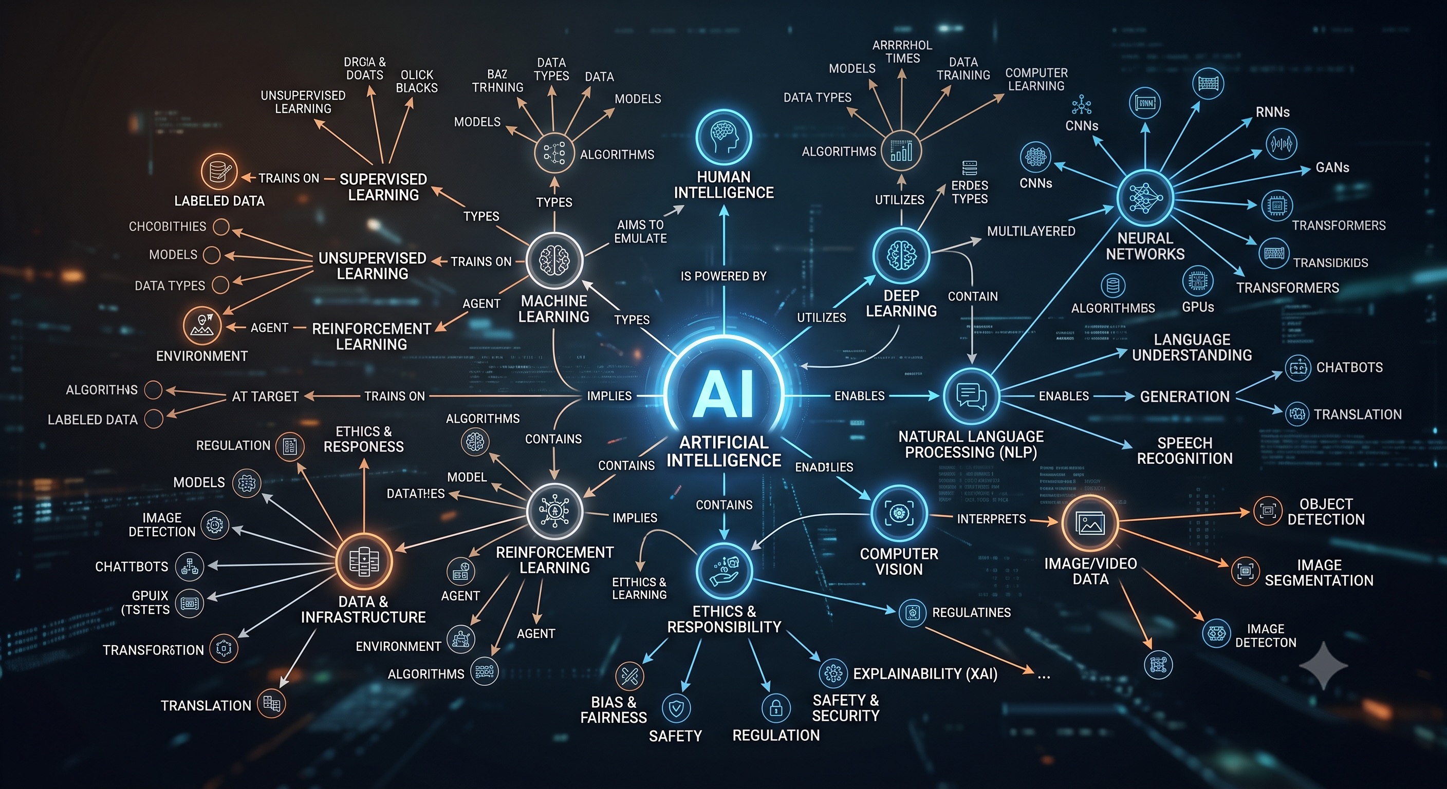 Private AI knowledge graph visualization